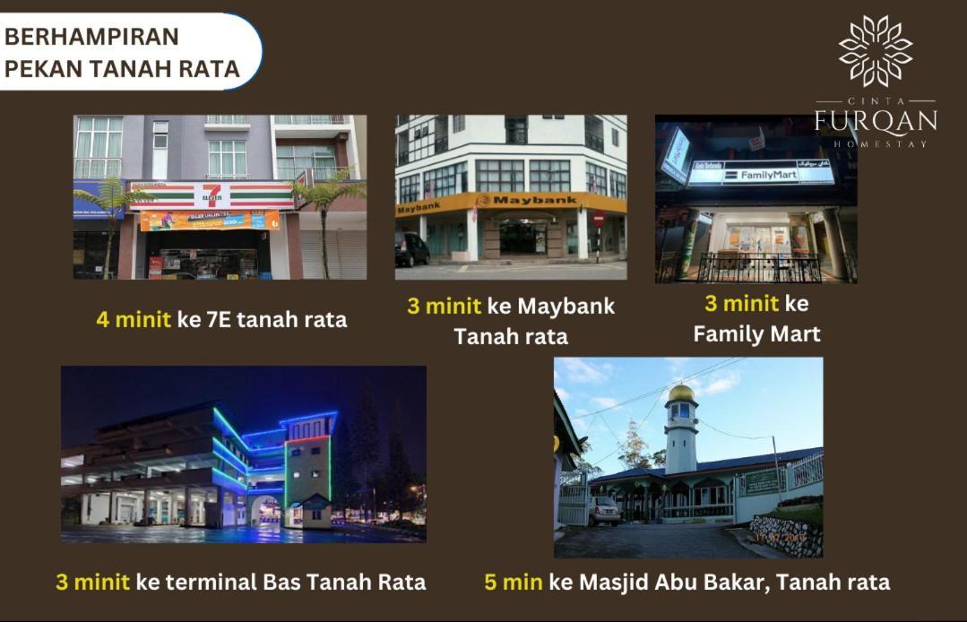 Homestay Cinta Furqan 1 - Apartment Cameron Highland Tanah Rata Luaran gambar